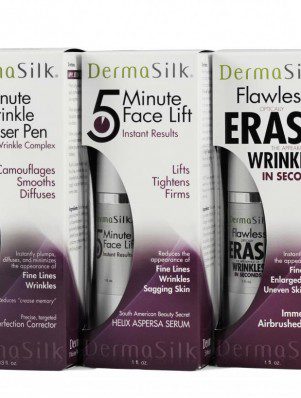 A package of three different types of wrinkles.